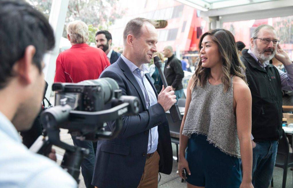 Interviewing at Event