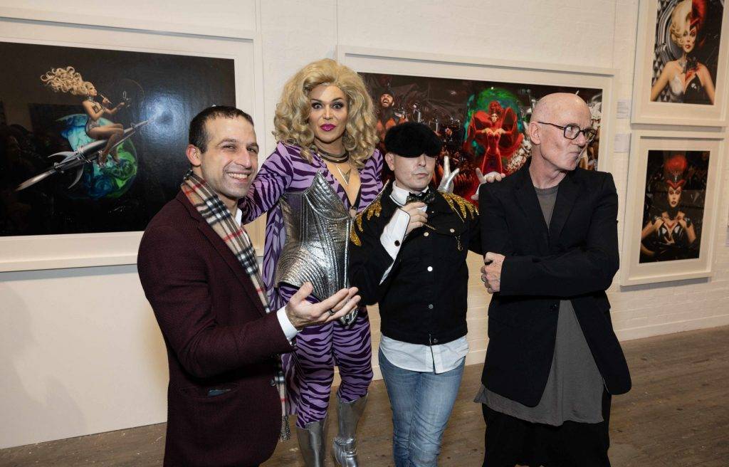 Counsellor Jamal Hakim , City of Melbourne, Venus Tomarz, David Maxwell and Robert Earp